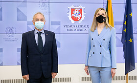 Slovėnijos ir Lietuvos vidaus reikalų ministrų susitikimas