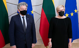 Premjerė I.&Scaron;imonytė susitiko su EK nariu T.Bretonu