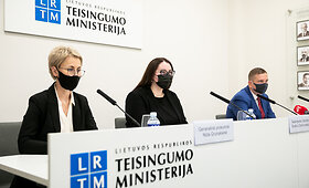 Teisingumo ministerijos spaudos konferencija apie Europos prokuratūrą