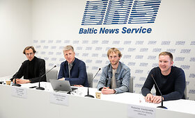 Valstybinio pučiamųjų instrumentų orkestro &bdquo;Trimitas&ldquo; spaudos konferencija