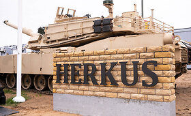 Pabradėje atidaryta &bdquo;Herkus&ldquo; stovykla JAV kariams