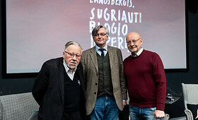 Filmo &bdquo;Mr. Landsbergis. Sugriauti blogio imperiją&ldquo; spaudos konferencija