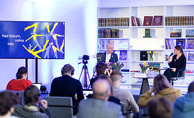 Tarptautinio kino festivalio &bdquo;Kino pavasaris&ldquo; programos pristatymo spaudos konferencija