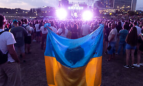 Ukrainos nepriklausomybės dienos minėjimo koncertas prie Baltojo tilto