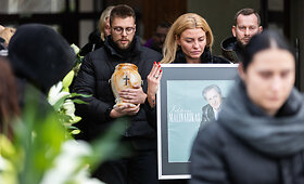 Atsisveikinimas su dainininku Viktoru Malinausku