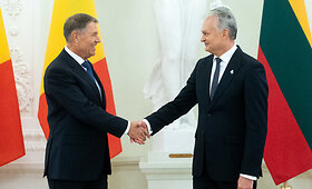 Rumunijos prezidento Klauso Iohannio sutikimas prezidentūroje