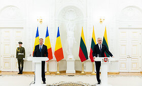 Bendra Lietuvos ir Rumunijos prezidentų spaudos konferencija
