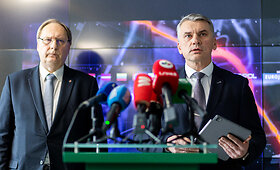 Apie įvykdytą tarptautinę operacija Vilniuje papasakojo ir Europolo vadovė