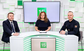 15min studijoje &ndash; pokalbis apie gyventojų veiksmus užgaudus pavojaus sirenai