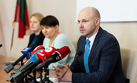 Spaudos konferencija apie dėl pensijų kaupimo sistemos korekcijų