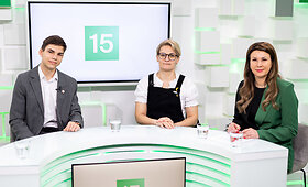 15min studijoje &ndash; pokalbis tema: &bdquo;Žalioji odisėja&ldquo; &ndash; kaip auginti jaunimą, kuriam rūpi aplinkosauga?