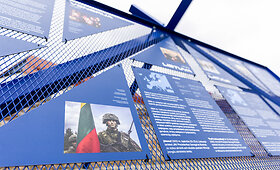 Parodos apie NATO istoriją ir dabartį &bdquo;Galingi, nes vieningi&ldquo; pristatymas