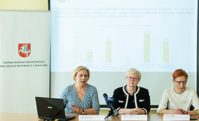 Spaudos konferencija apie gyventojų požiūrį į pabėgėlius i&scaron; Ukrainos ir ukrainiečių nuomonė apie gyvenimą Lietuvoje