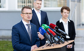 NVSC spaudos konferencija dėl legioneliozės protrūkio Kaune