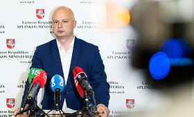Spaudos konferencija apie savavali&scaron;ką saugotinų medžių kirtimą