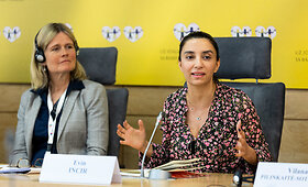 Spaudos konferencija &bdquo;Lyčių lygybė ir smurtas prie&scaron; moteris: Europos Sąjungos ir Rytų partnerystės &scaron;alių perspektyvos&ldquo;