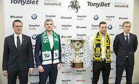 LFF Supertaurės spaudos konferencija