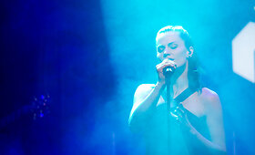 Jurga &Scaron;eduikytė Vilniaus klube &bdquo;Tamsta&ldquo; pristatė albumą &bdquo;Not Perfect&ldquo;