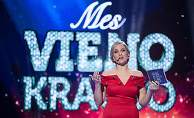 LNK televizijos &scaron;ou &bdquo;Mes vieno kraujo&ldquo; finalas