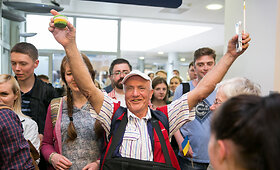Pirmas bevizis ukrainiečių vizitas Lietuvoje