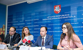 Sveikatos apsaugos ministerijos spaudos konferencija