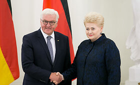 Dalios Grybauskaitės ir Vokietijos Prezidento Franko-Walterio Steinmeierio susitikimas
