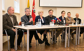 Spaudos konferencija dėl partizaninio pasiprie&scaron;inimo vadų Adolfo Ramanausko &ndash; Vanago palaikų paie&scaron;kos