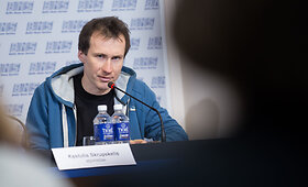 Nelaimingai pasibaigusios alpinistų ekspedicijos spaudos konferencija
