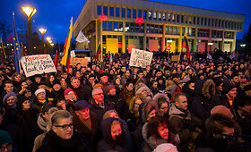 Protestas &bdquo;Mes kaltinam!&ldquo; prie Seimo