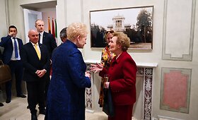 Dalia Grybauskaitė atidarė Lietuvos ambasadą Italijoje