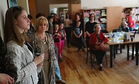 Naujosios Vilnios bibliotekoje &ndash; Gražinos Vitartaitės tapybos darbų paroda