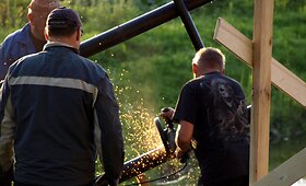 Keliaujančios architektūros dirbtuvės: kas nutinka, kai suaugusieji patiki vaikų galimybėmis?