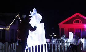 Pasiruo&scaron;imas Ledo ir ugnies festivaliui