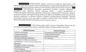 VSD ra&scaron;tas Seimo Nacionalinio saugumo ir gynybos komitetui dėl &bdquo;MG Baltic&ldquo;