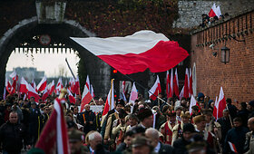 Lenkai patriotiniais renginiais mini Nepriklausomybės dieną