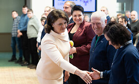 Prezidentūroje &scaron;lydėti specialieji olimpiečiai į žiemos žaidynes