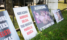 &Scaron;alia VMVT protesto akcija