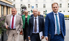 Lietuvos socialdemokratų partijos derybininkų susitikimas su Lietuvos valstiečių ir žaliųjų sąjungos atstovais