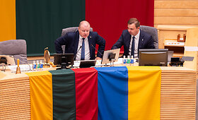 Seimo plenariniame posėdyje balsavimas dėl premjerės kandidatūros