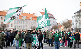 Vilniaus &bdquo;Žalgirio&ldquo; fanų eisena