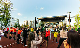 Sporto &scaron;ventė &bdquo;BeActive Night&ldquo; Raseiniuose