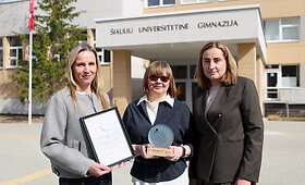 Nuo idėjos iki rezultato: &Scaron;iaulių universitetinės gimnazijos &bdquo;Erasmus+&ldquo; patirtis