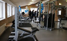 Nauja sporto salė Jonavos policijos komisariate