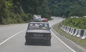 Automobiliai ir eismas Gruzijoje