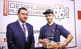 Konkurse &bdquo;Geriausias jaunasis automechanikas&ldquo; &ndash; skambus titulas teko panevėžiečiui