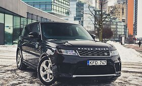 Atnaujintas &bdquo;Range Rover Sport&ldquo; turi nemažai nematytų sistemų