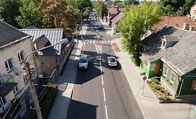Sostinėje baigtas vienos pagrindinių Žvėryno gatvių remontas
