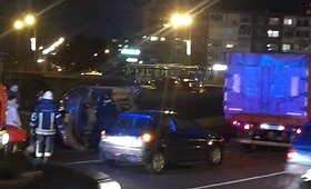 Prie įvažiavimo į Baltijos žiedą Klaipėdoje &ndash; masinė avarija