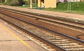 Sostinėje traukinys partrenkė žmogų