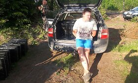 Varėnos rajone sučiupta kontrabandininkų porelė